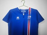 2016-2017 Iceland Home Retro Soccer Jersey
