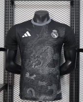 25-26 RMA Black Special Edition Player Version Soccer Jersey