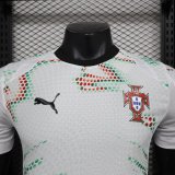 25-26  Portugal Away Player Version Soccer Jersey