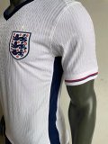 2024 Englande Europe Cup Home Player Version Soccer Jersey