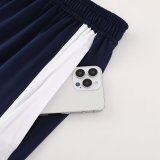 2024 AD Blue Half Pull Tracksuit 