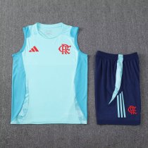 25-26 Flamengo High Quality Tank Top And Shorts Suit