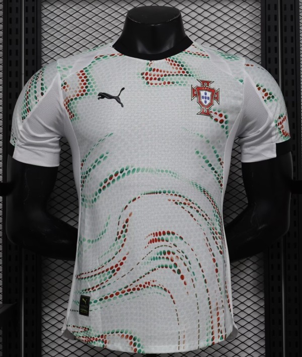 25-26  Portugal Away Player Version Soccer Jersey