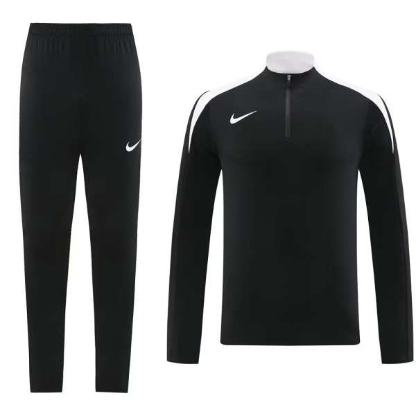2024 NK Black Half Pull Tracksuit 