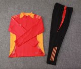 2024 AD Red Half Pull Tracksuit