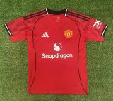 25-26 Man Utd Home Fans Soccer Jersey