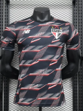 2024 Sao Paulo Black Red Player Version Training shirts