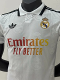 25-26 RMA White Casual Edition Player Version Training Shirts