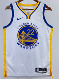22-23 WARRIORS WIGGINS #22 White Top Quality Hot Pressing NBA Jersey