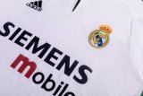 2003-2004 RMA Home Retro Soccer Jersey