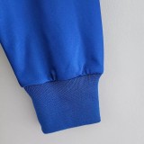 1988-1990 France Home Long Sleeve Retro Soccer Jersey