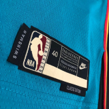 22-23 Pistons IVEY #23 Light blue Top Quality Hot Pressing NBA Jersey (Retro Logo)