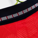 1990 England Away Red Retro Soccer Jersey