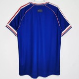 1998 France Home Blue Retro Soccer Jersey
