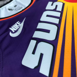 22-23 SUNS AYTON #22 Purple Top Quality Hot Pressing NBA Jersey (Retro Logo)