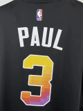 2023 SUNS PAUL #3 Black Quick drying T-shirt (Trapeze Edition)