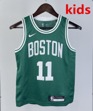 2023 CELTICS IRVING #11 Green Top Quality Hot Pressing Kids NBA Jersey