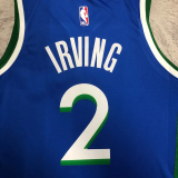 2023 Dallas Mavericks IRVING #2 Blue City Edition Top Quality Hot Pressing NBA Jersey