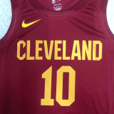 22-23 Cleveland Cavaliers CARLAND #10 Red Top Quality Hot Pressing NBA Jersey