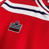 1982 England Away Red Retro Soccer Jersey