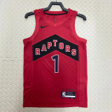 22-23 Raptors McGRADY #1 Red Top Quality Hot Pressing NBA Jersey