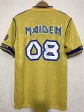 2008 West Ham Iron Maiden #08 Yellow Retrot Soccer Jersey
