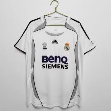 2006-2007 RMA Home Retro Soccer Jersey