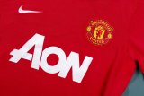 2011-2012 Man Utd Home Retro Soccer Jersey