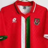 1996-1998 Wales Home Retro Soccer Jersey