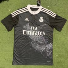 2014-2015 RMA Third Black Retro Soccer Jersey