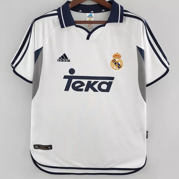 2000-2001 RMA Home Retro Soccer Jersey