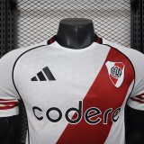 25-26 River Plate Home Player Version Soccer Jersey
