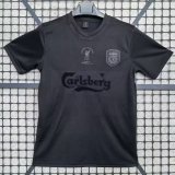 25-26 LIV Black Grey Special Edition Fans Soccer Jersey