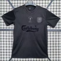 25-26 LIV Black Grey Special Edition Fans Soccer Jersey