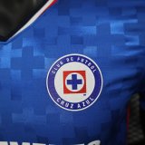 25-26 Cruz Azul Home Player Version Soccer Jersey