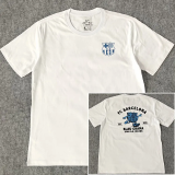 25-26 BAR White High Quality Casual T-Shirt #圆领蓝标