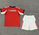 25-26 Benfica Home Kids Soccer Jersey