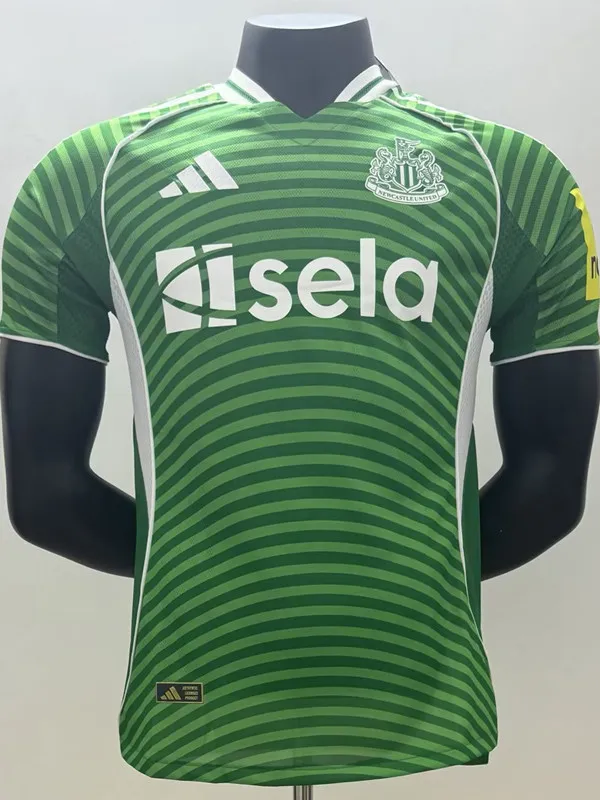 25-26 Newcastle Away Player Version Soccer Jersey