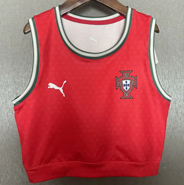 25-26 Portugal Home Women Yoga Vest (女)