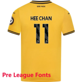 25-26 Wolves Home Kids Soccer Jersey