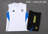 25-26 Man Utd High Quality Tank Top And Shorts Suit