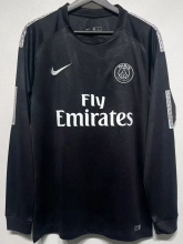 2017-2018 PSG Paris Third Long Sleeve Retro Soccer Jersey (长袖)