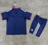 25-26 Lyon Away Kids Soccer Jersey