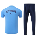 25-26 Man City High Quality Polo Tracksuit