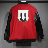 25-26 Man Utd Red Cotton Baseball Jacket
