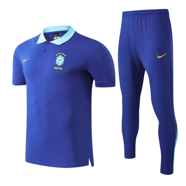 25-26 Brazil High Quality Polo Tracksuit
