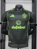25-26 Celtic Away Player Version Soccer Jersey