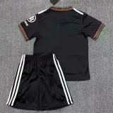 25-26 Bayern Black Kids Soccer Jersey