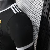 25-26 RMA Black Special Edition Player Version Soccer Jersey