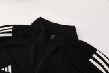 2025 AD Black Jacket Tracksuit